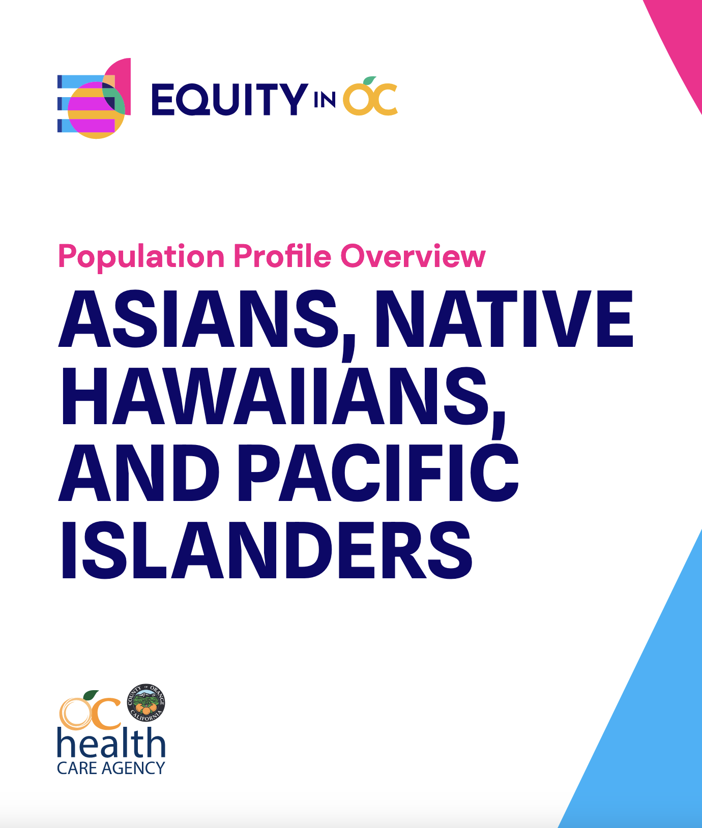 Health Priorities Asians, Native Hawaiians, and Pacific Islanders