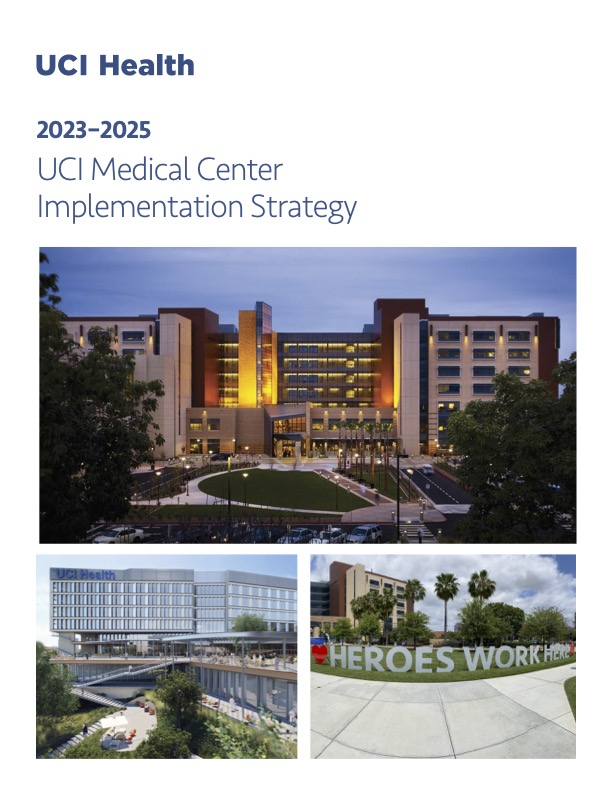 UCI Health Implementation Strategy 2023-2025