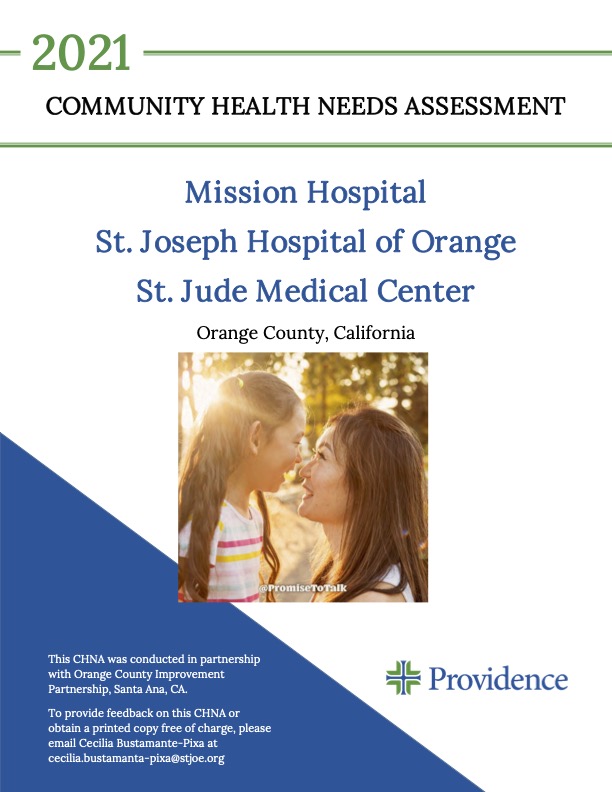 Providence Southern California Community Health Needs Assessment 2021
