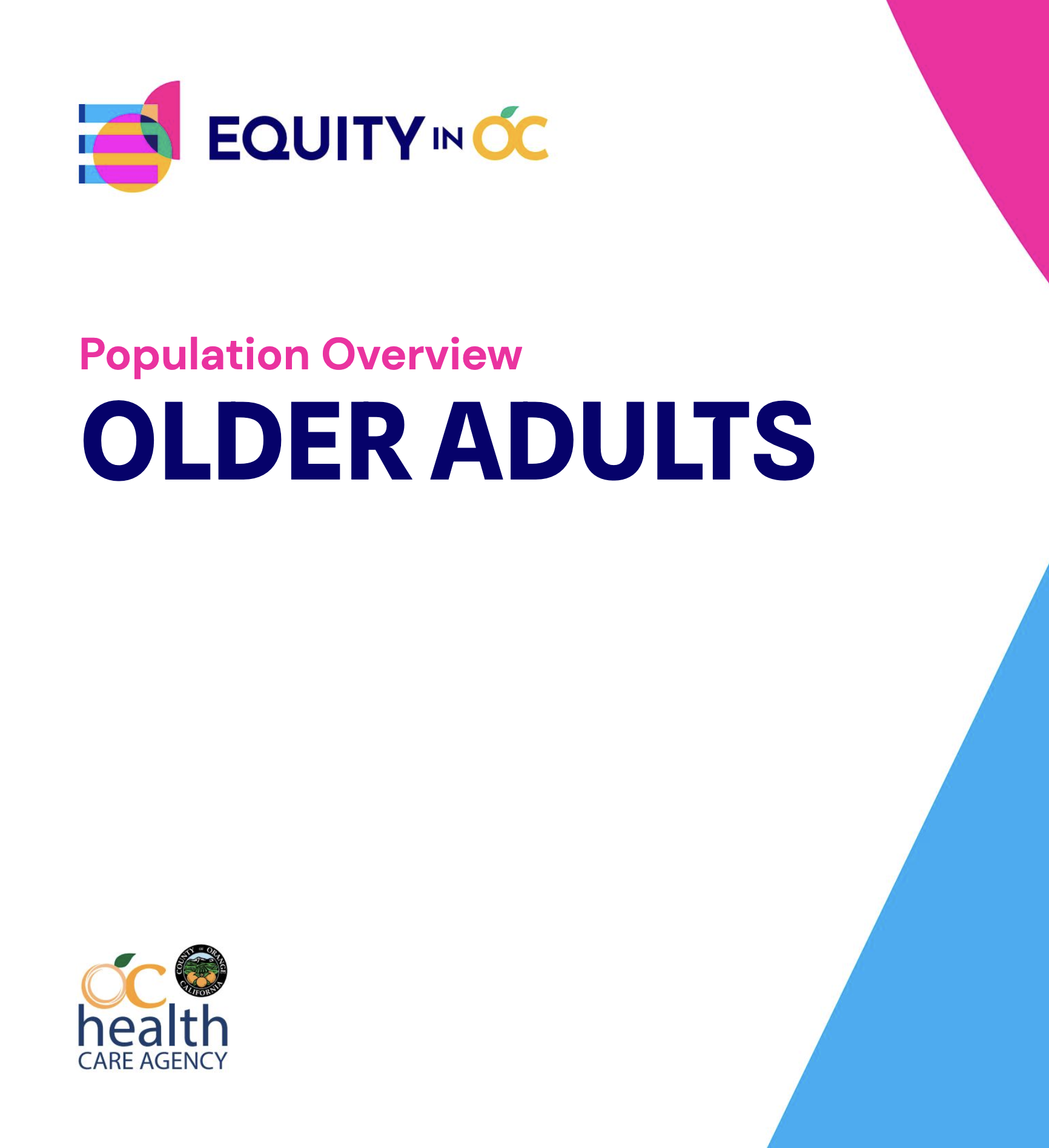 Older Adults Population Overview